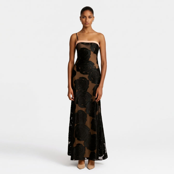 Dam Klänning | Elegant Slimfit | Strapless | Sommar