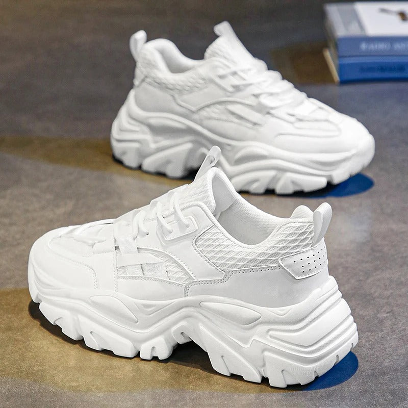 Herrsneakers | Sportig | Med Snörning | Chunky Sula