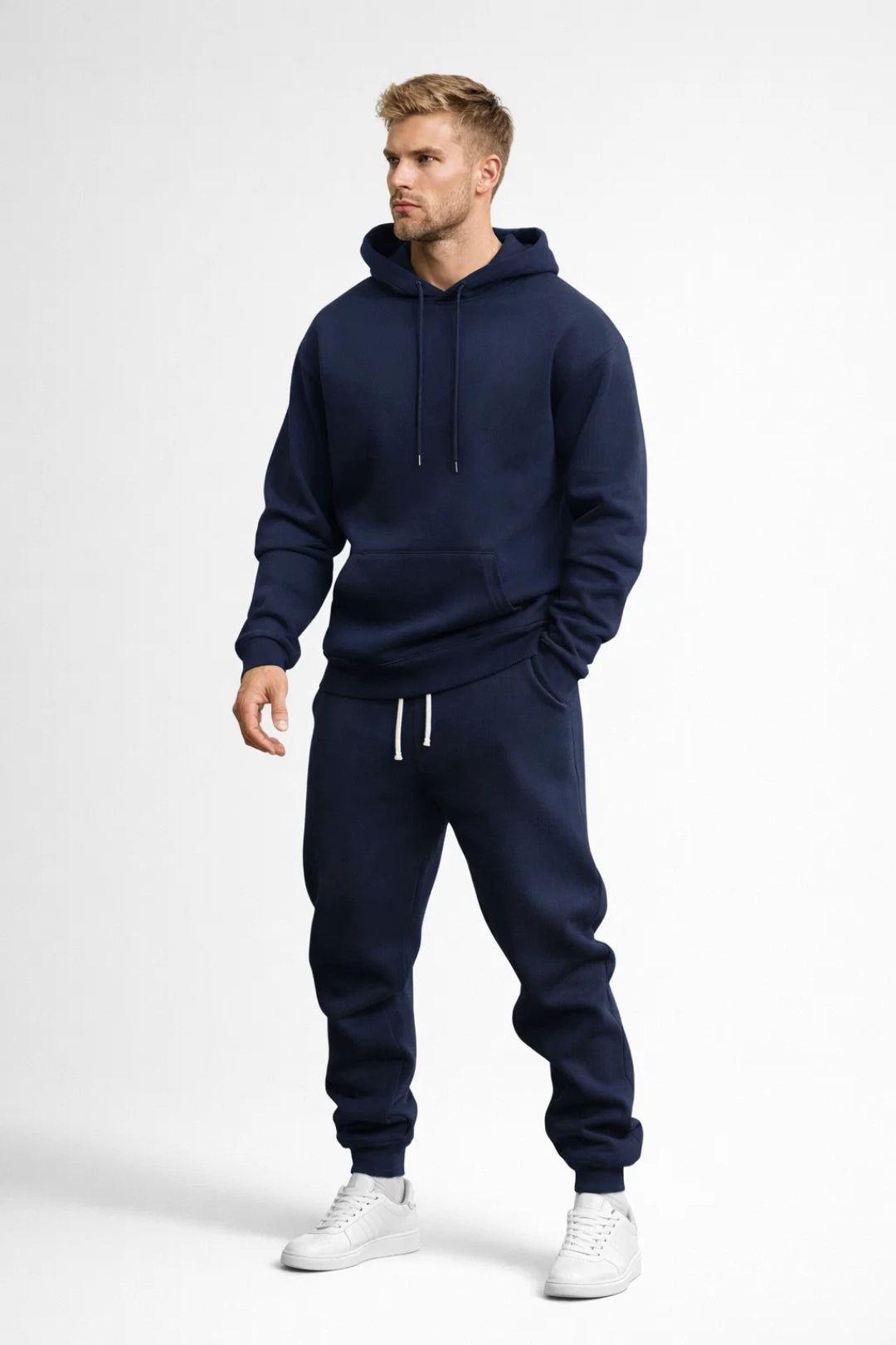 Herr Set | Oversized Casual | Med Huva | Komfort