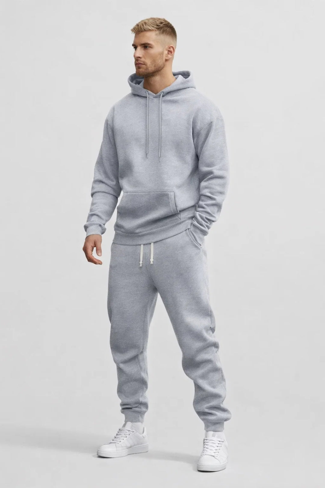 Herr Set | Oversized Casual | Med Huva | Komfort