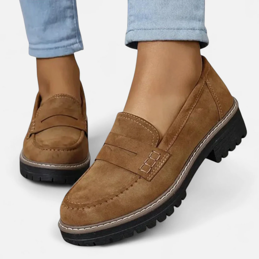 Dam Klassisk Komfort Mokasäng - Ergonomisk Design