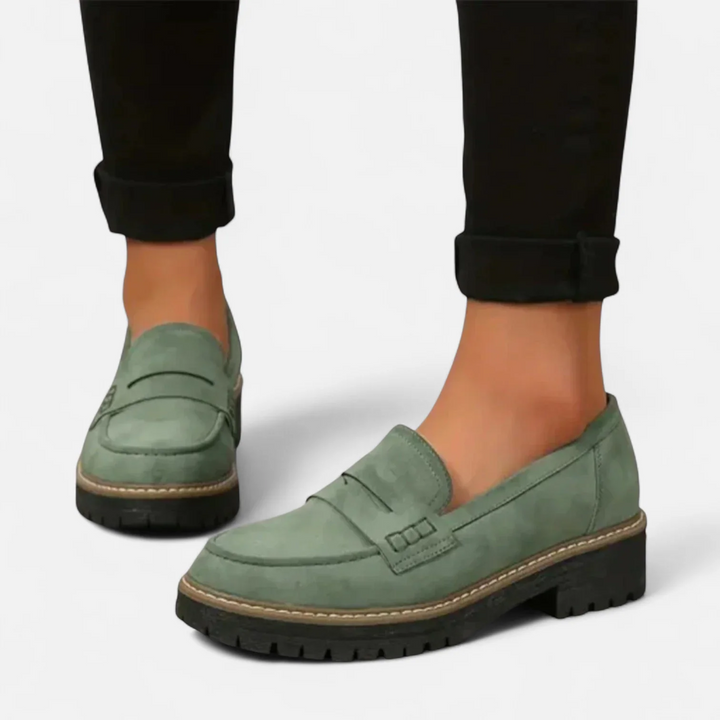 Dam Klassisk Komfort Mokasäng - Ergonomisk Design