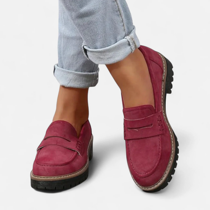 Dam Klassisk Komfort Mokasäng - Ergonomisk Design
