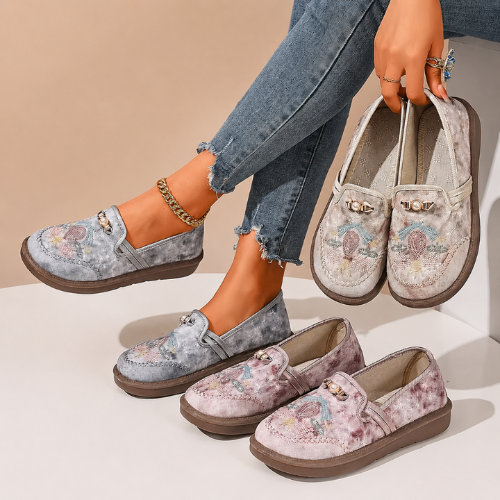 Dam Lätta Sneakers för Vardagen - Bekväm Sportig Stil