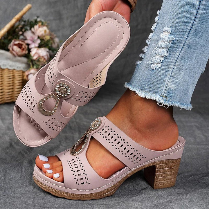 Dam ortopediska sandaler - Elegant komfort