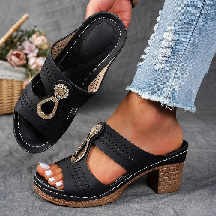 Dam ortopediska sandaler - Elegant komfort
