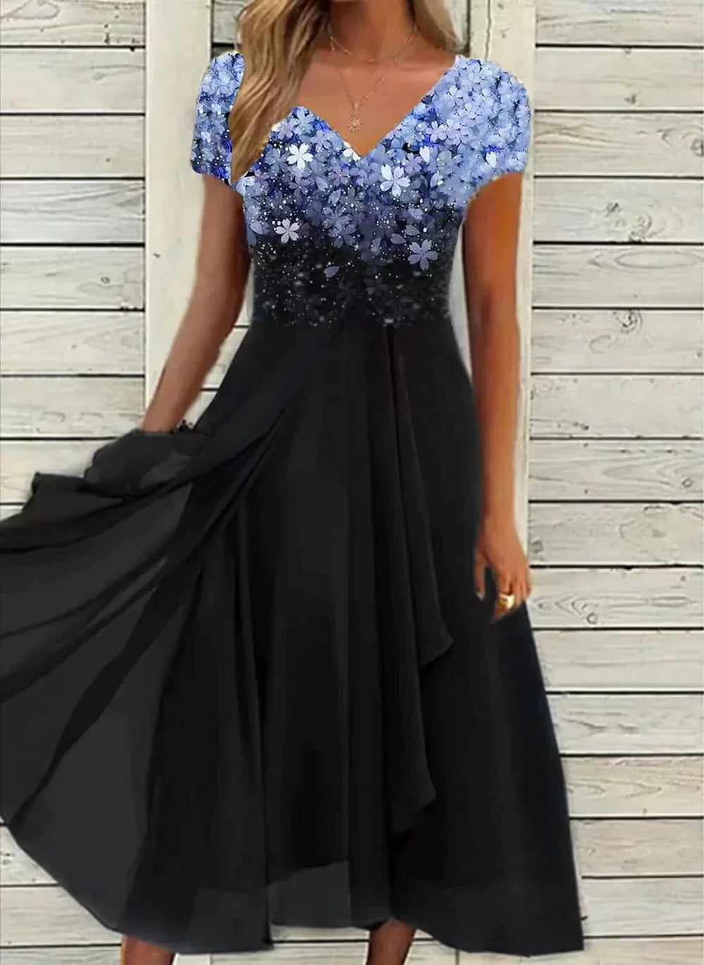 Dam Klänning | Elegant &amp; Glamourös | Figurnära Passform