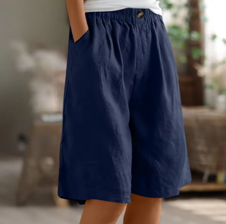 Dam Shorts | Elastisk midja | Knälängd | Sommar