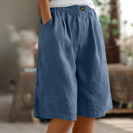 Dam Shorts | Elastisk midja | Knälängd | Sommar