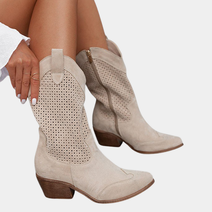 Dam Boots | Western Stil | Slip-on | Sommar