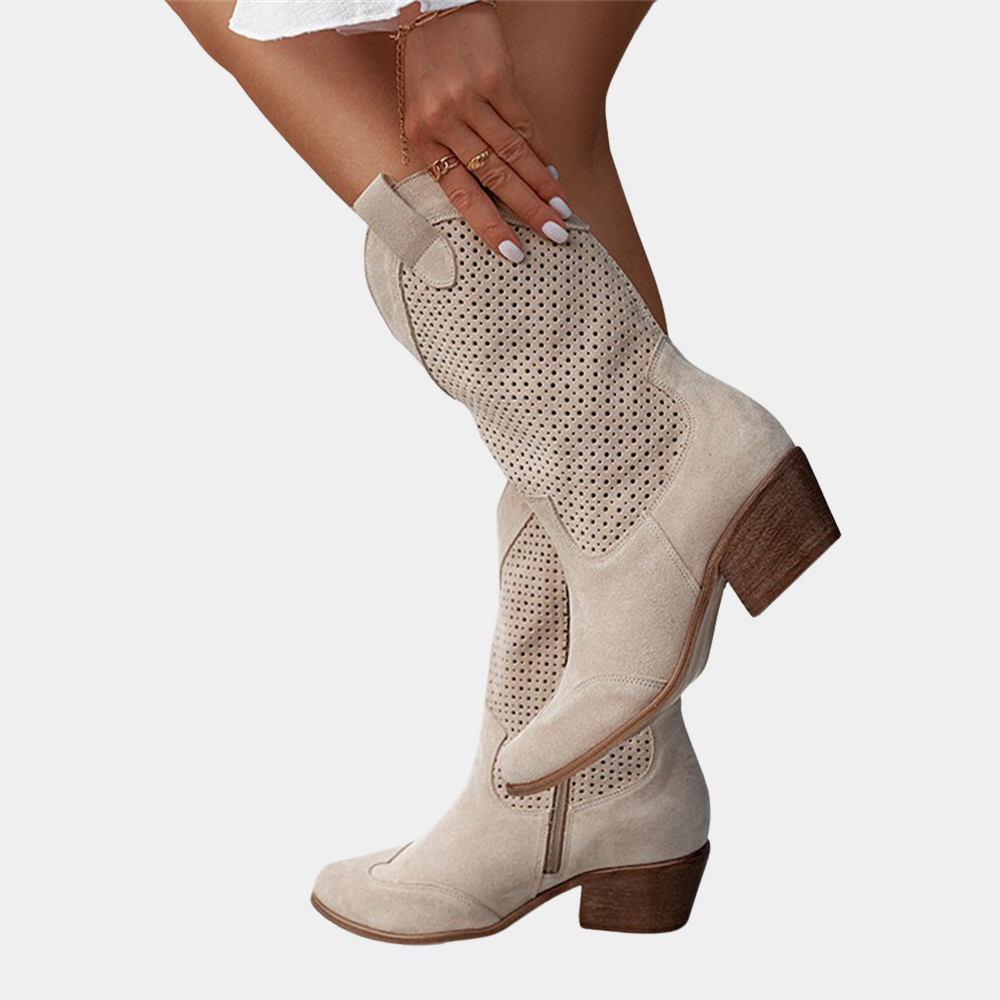 Dam Boots | Western Stil | Slip-on | Sommar