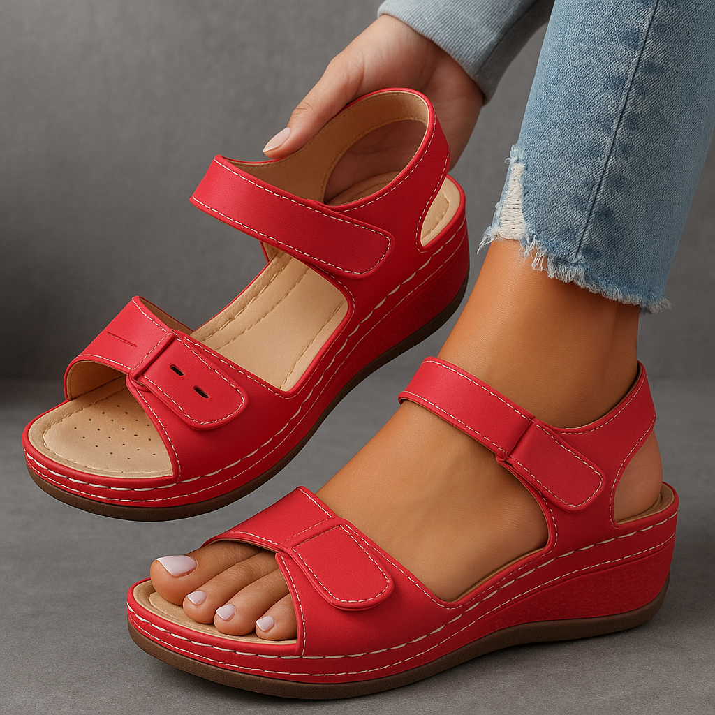 Dam Sandaler | Justerbar | Komfort | Sommar