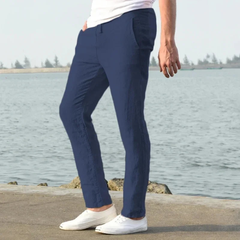 Herr Byxor | Slimfit | Dragsko | Sommar
