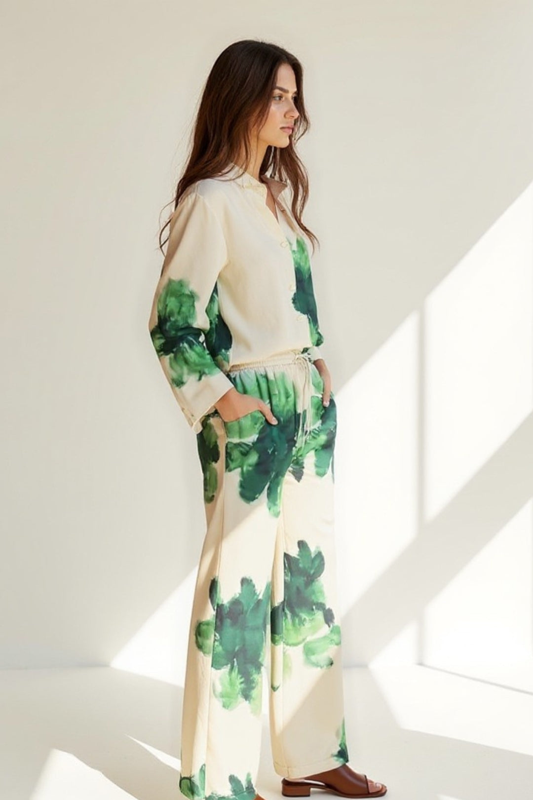 Dam Set | Oversized Vida Ben | Med Dragsko | Sommar