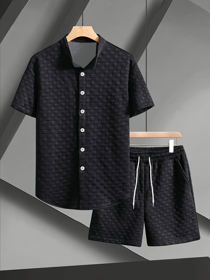 Herr Set | Oversized | Kortärmad | Sommar