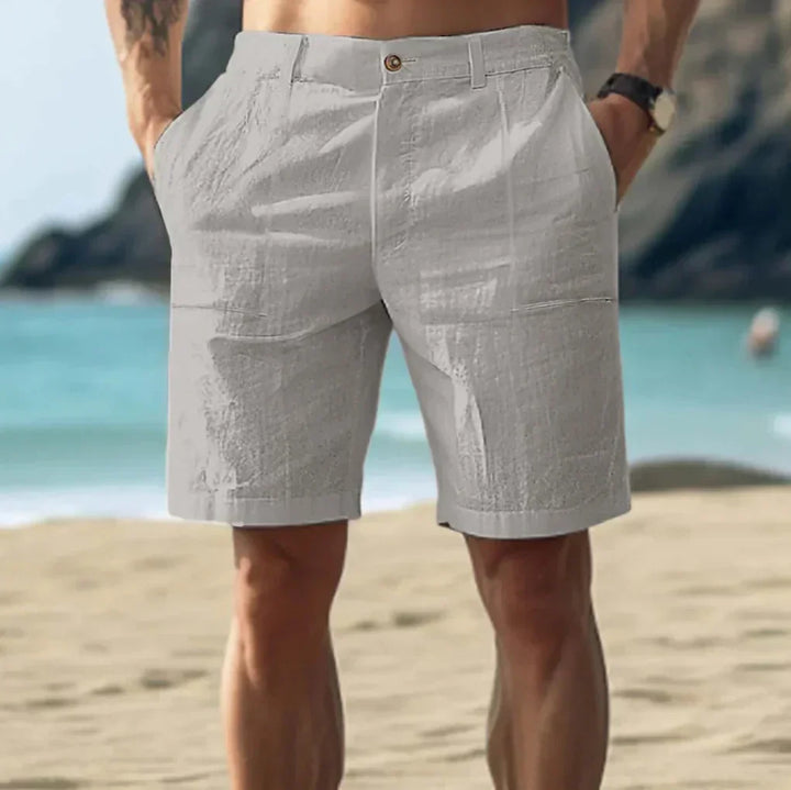 Herr Shorts | Rak Modell | Med Fickor | Sommar