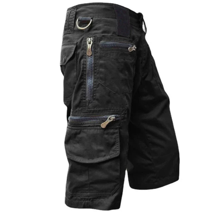 Herr Shorts | Cargo | Fickor Med Dragkedja | Sommar
