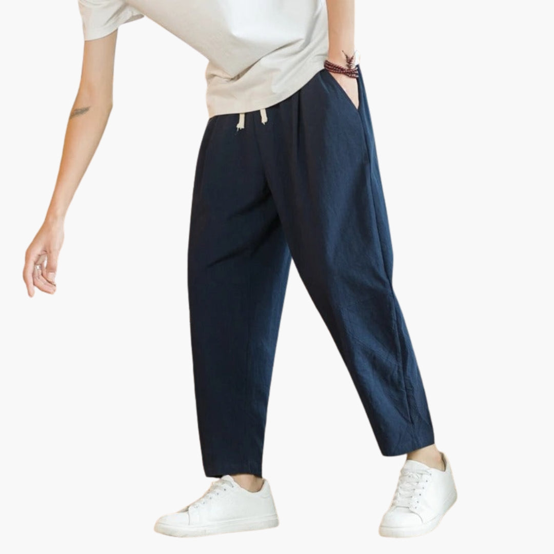 Herr Byxor | Vida Ben | Elastisk Midja | Sommar