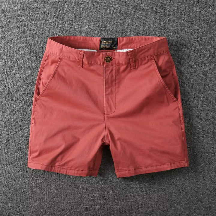 Herr Shorts | Slimfit Kort | Knoopsluiting | Sommar