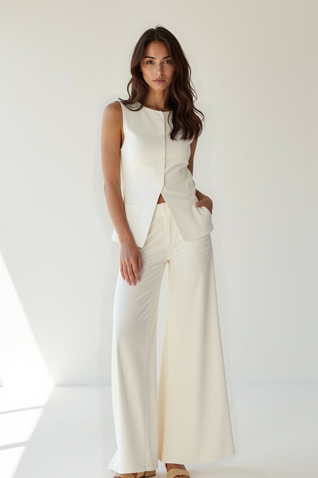 Dam Set | Straight | Vida Byxor | Sommar