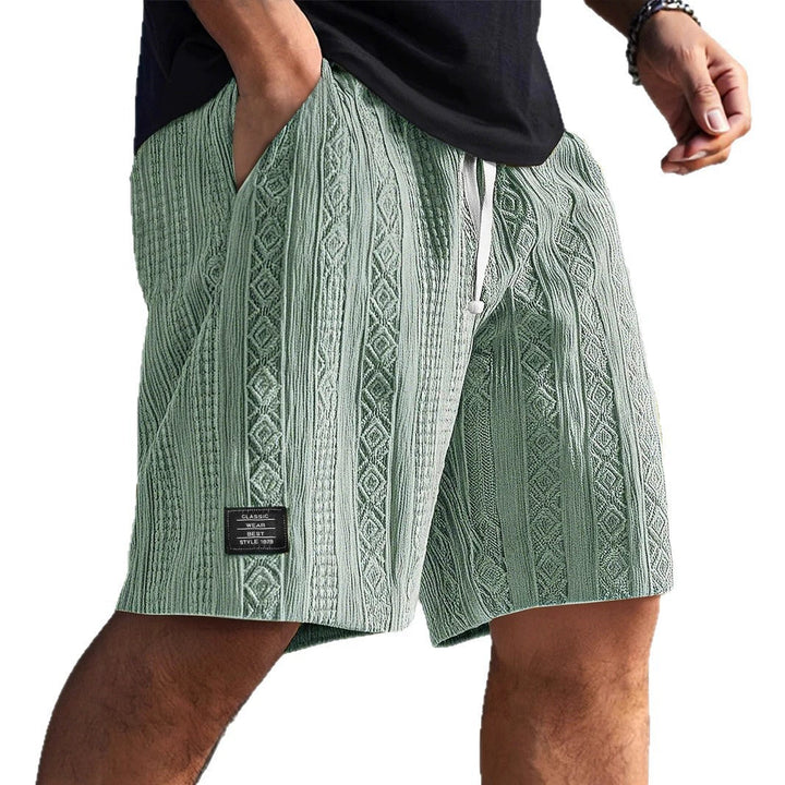 Herr Shorts | Retro | Elastisk Midja | Sommar