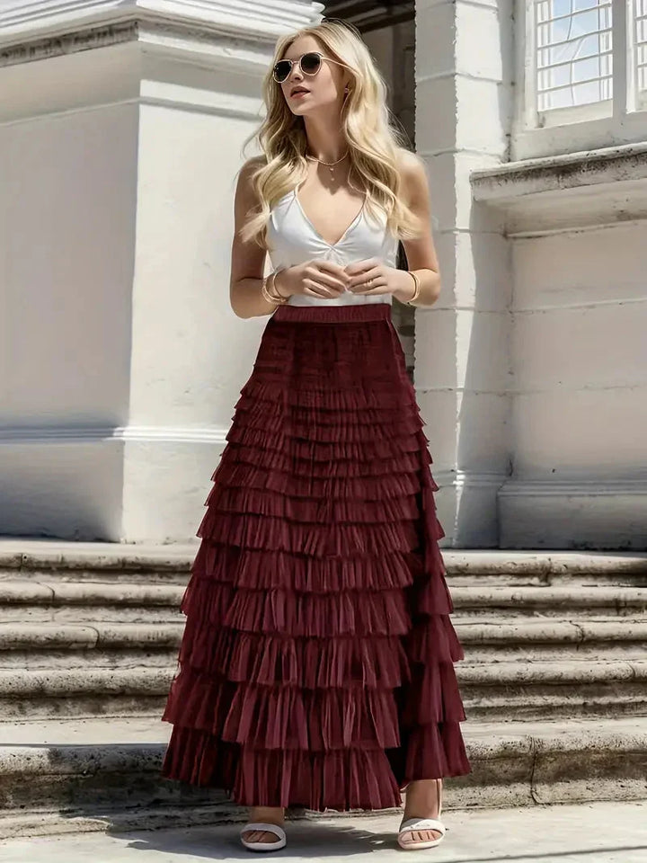 Dam Kjol | Elegant | Volangdesign | Sommar
