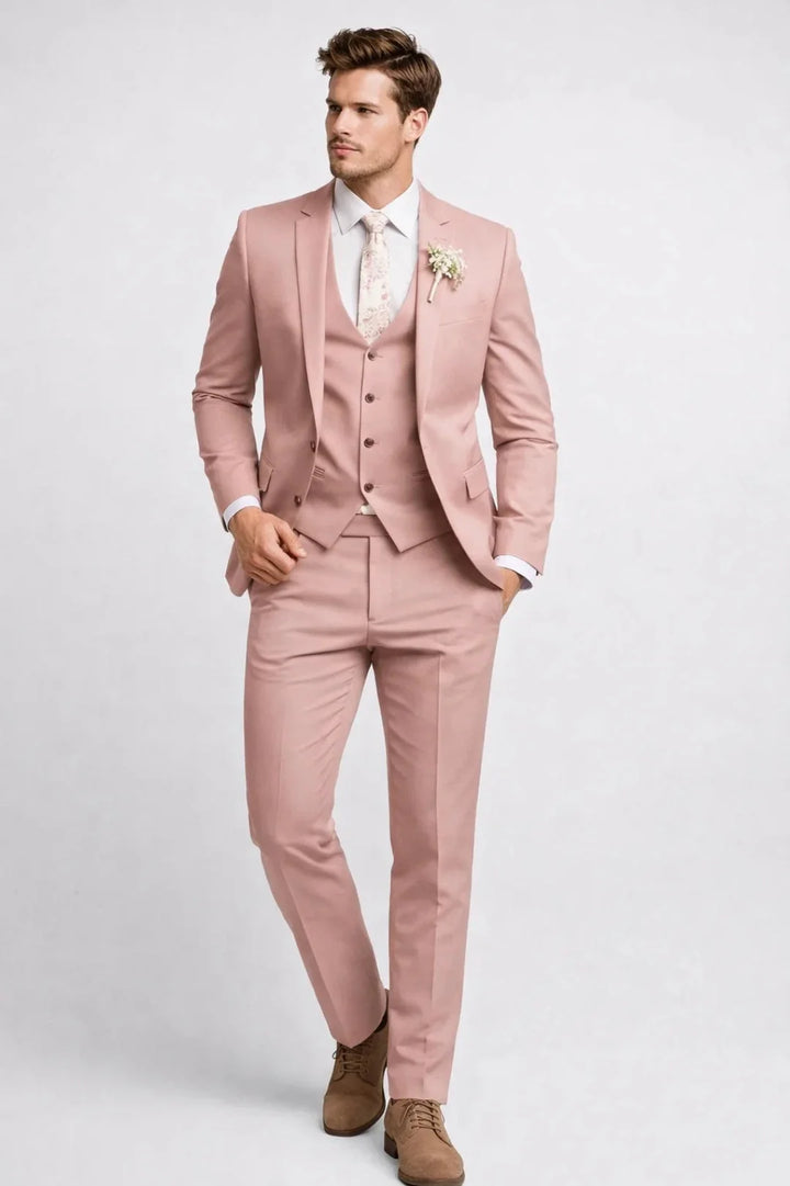 Herr Set | Elegant Slimfit | Met Knoopjes | Formeel