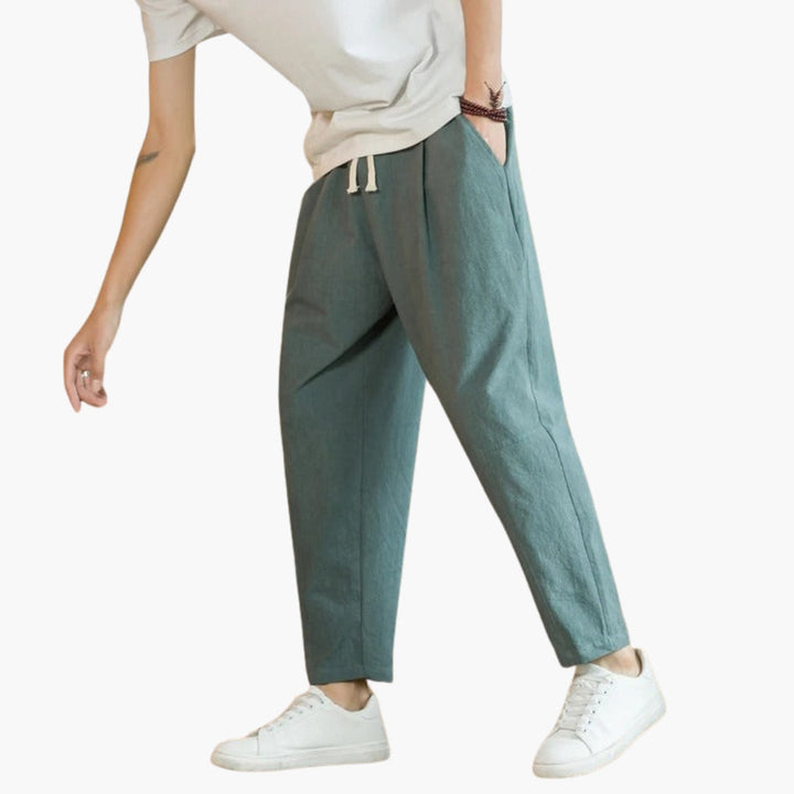 Herr Byxor | Vida Ben | Elastisk Midja | Sommar