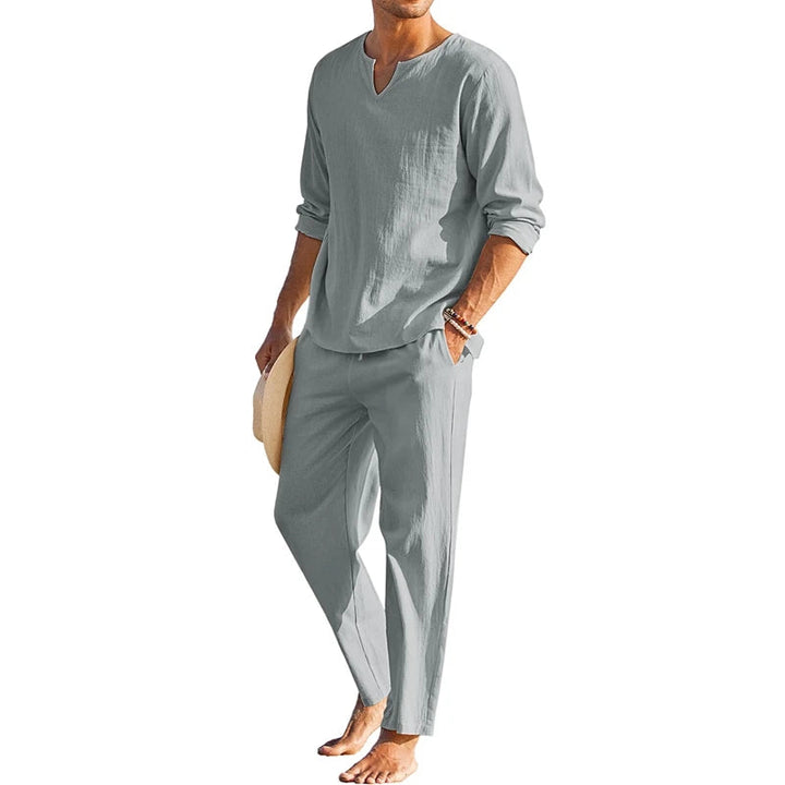 Herr Set | Oversized | Lång Ärm | Sommar