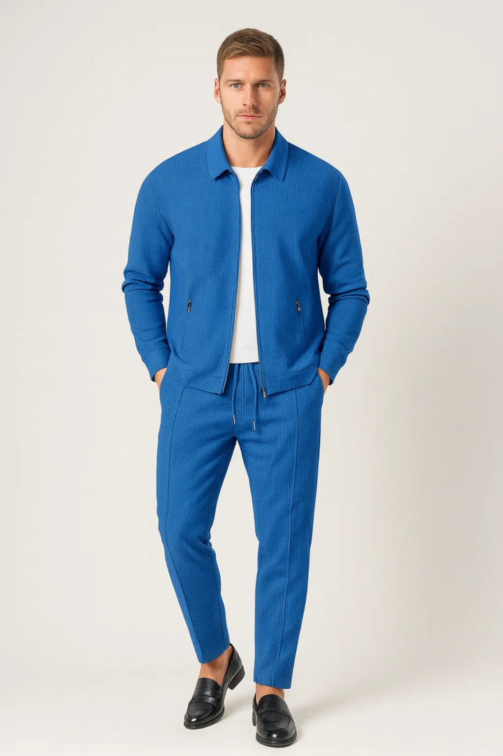 Herr Set | Elegant Slimfit | Dragkedja | Komfort