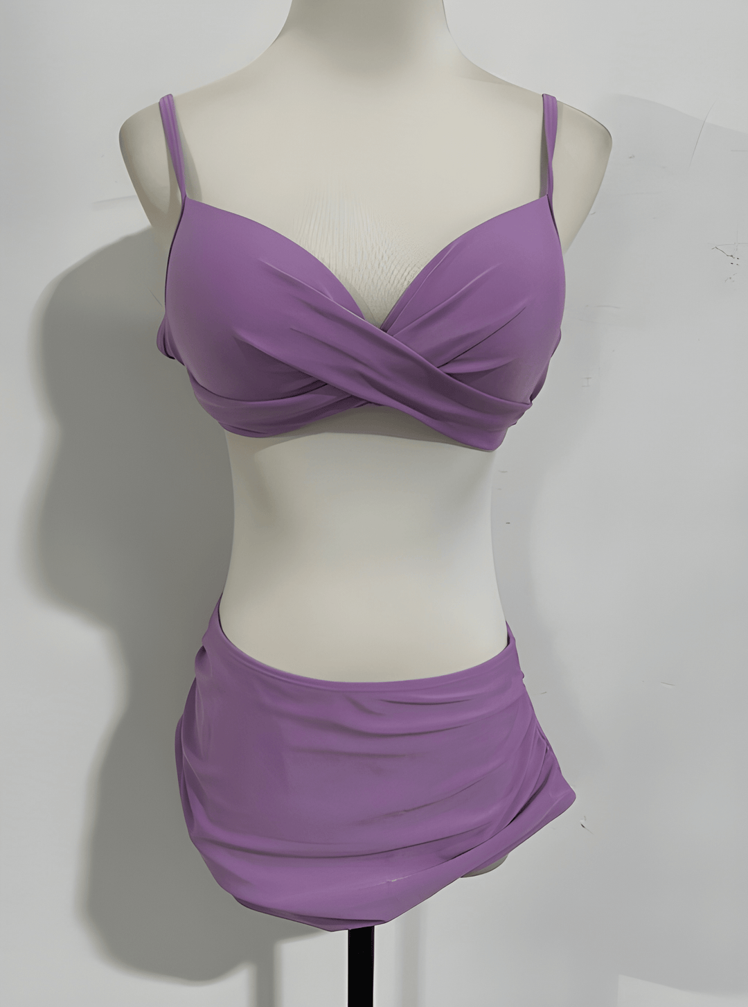 Dam Bikini | Hög Midja | Blommönster | Sommar
