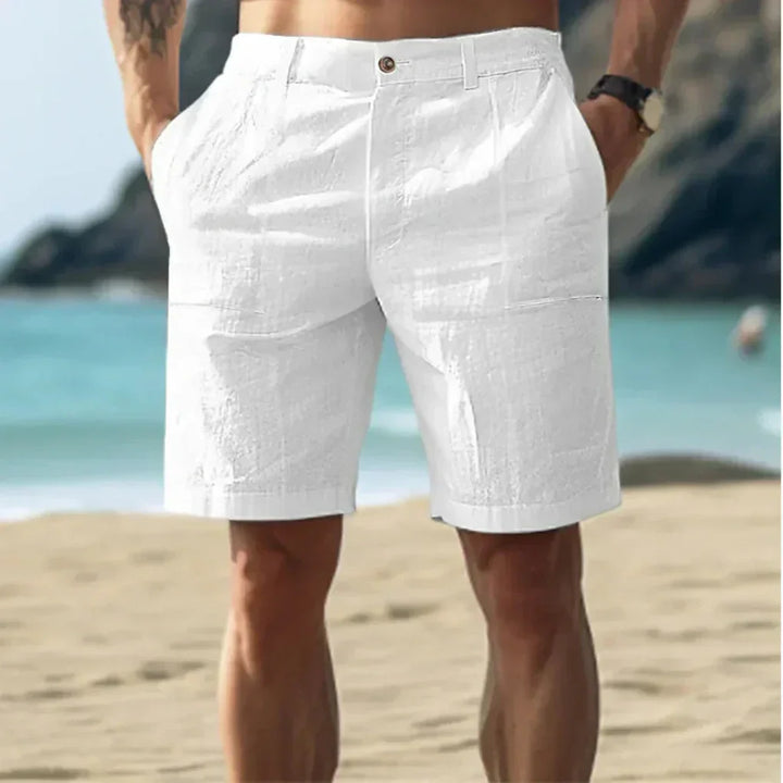 Herr Shorts | Rak Modell | Med Fickor | Sommar
