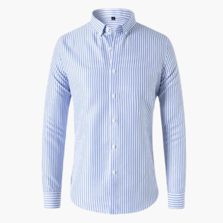 Herr Skjorta | Elegant | Randig Design | Sommar