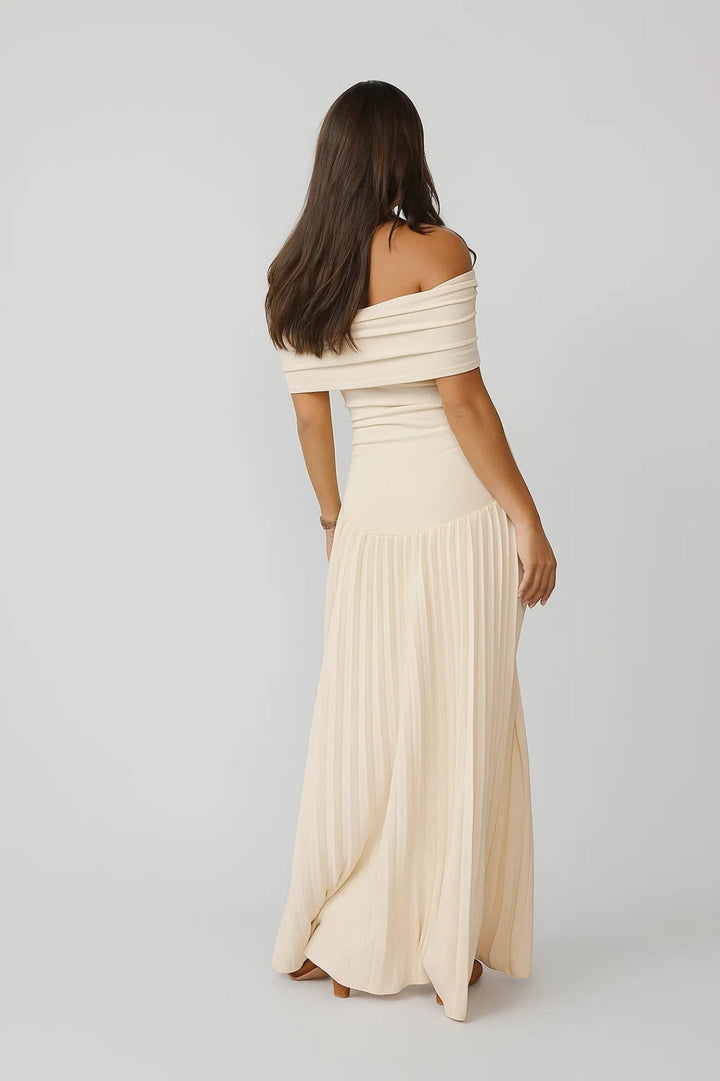 Dam Klänning | Elegant | Plisserad | Sommar