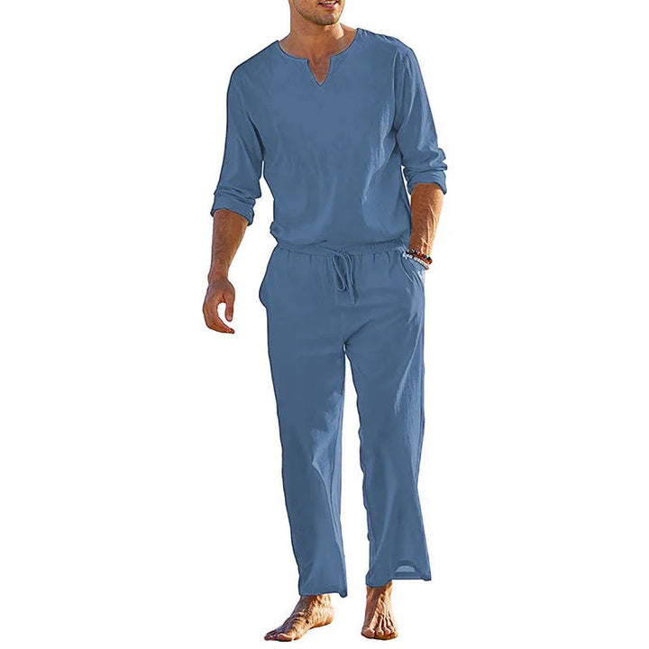 Herr Set | Oversized | Lång Ärm | Sommar