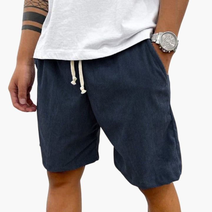 Herr Shorts | Avslappnad | Elastisk Midja | Sommar