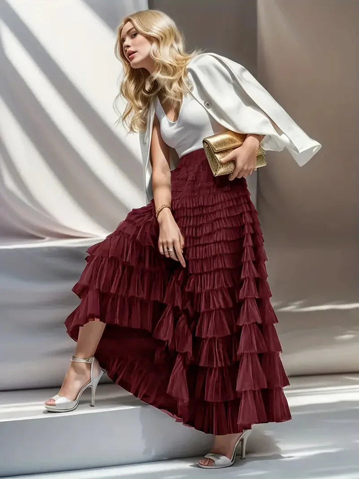 Dam Kjol | Elegant | Volangdesign | Sommar
