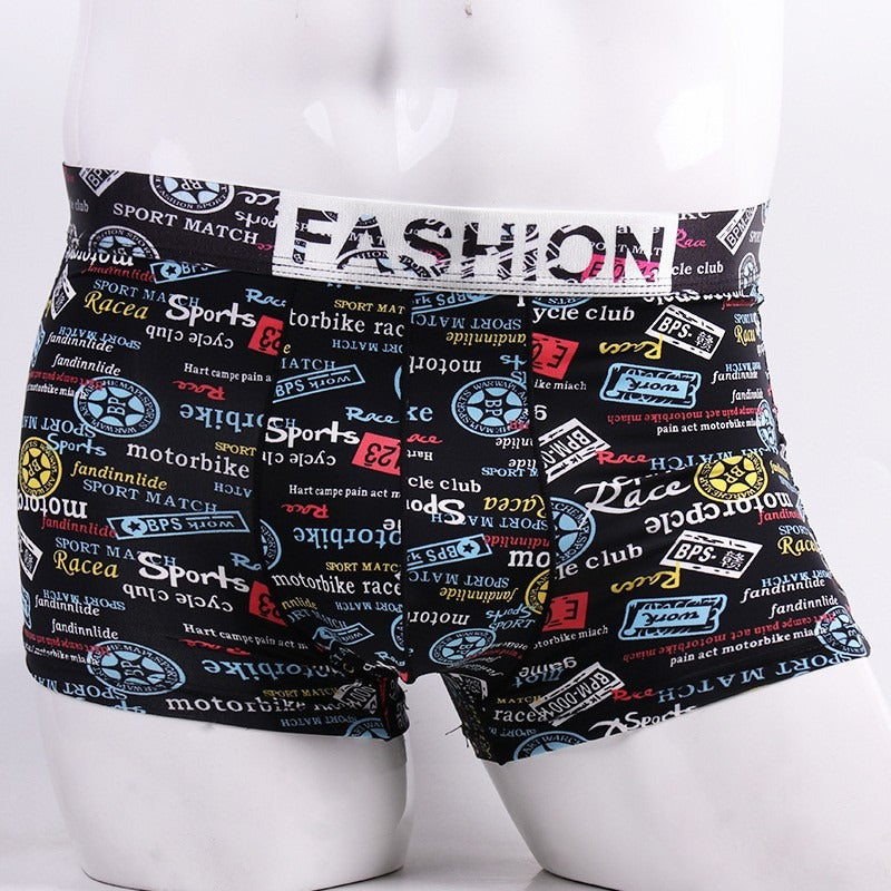Herr Boxershorts | Slimfit Kort | Tryckt Design | Sommar