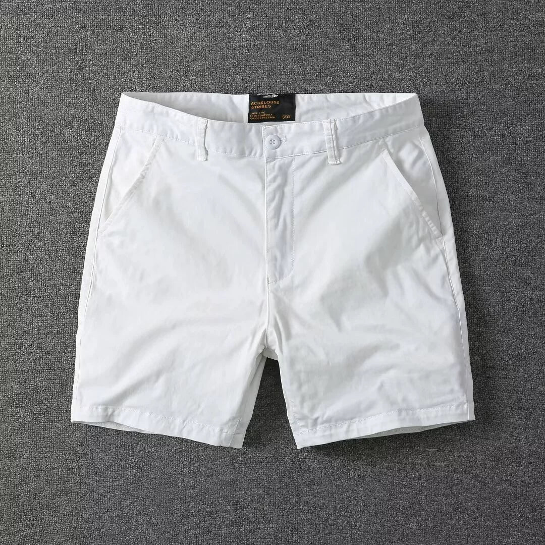 Herr Shorts | Slimfit Kort | Knoopsluiting | Sommar