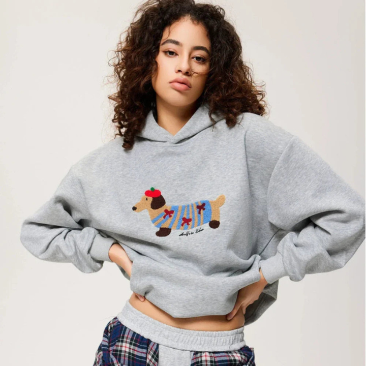 Vinterjacka Dam Hoodie | Taxbrodyr | Oversize Passform