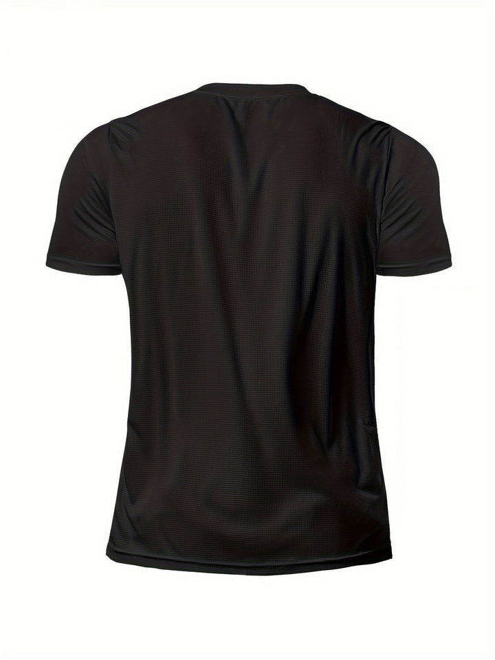 Herr-T-shirt | Slim fit | Rund hals | Sommar