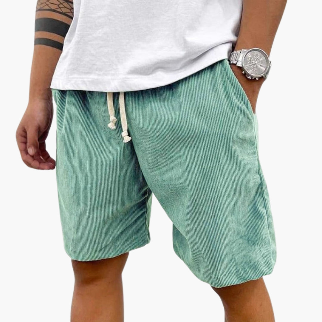 Herr Shorts | Avslappnad | Elastisk Midja | Sommar
