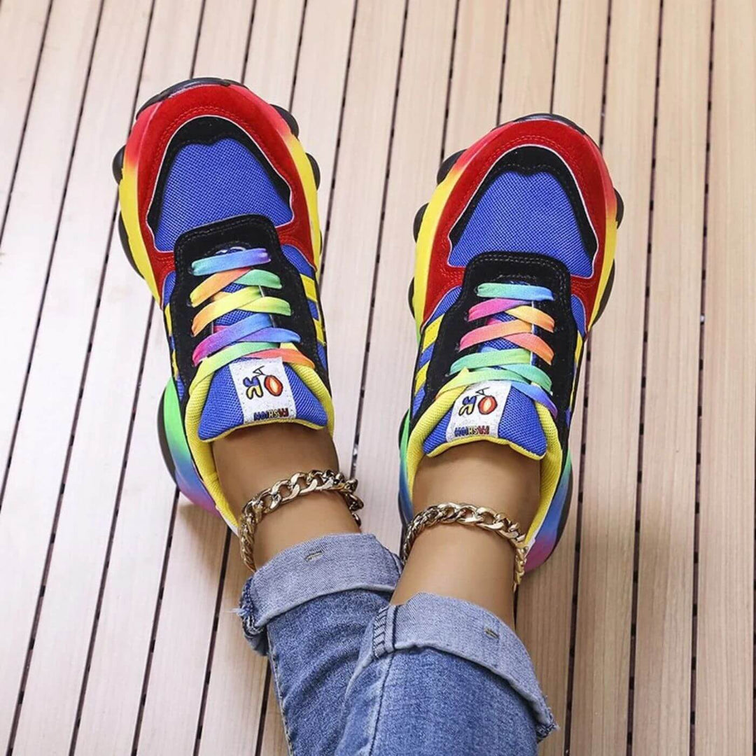 Dam Sneakers | Chunky | Flerfärgad | Sommar