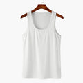 Herr Linne | Slim Fit | Ärmlös Design | Sommar