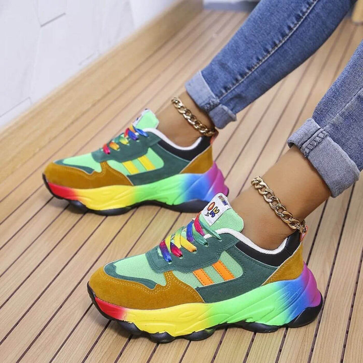 Dam Sneakers | Chunky | Flerfärgad | Sommar