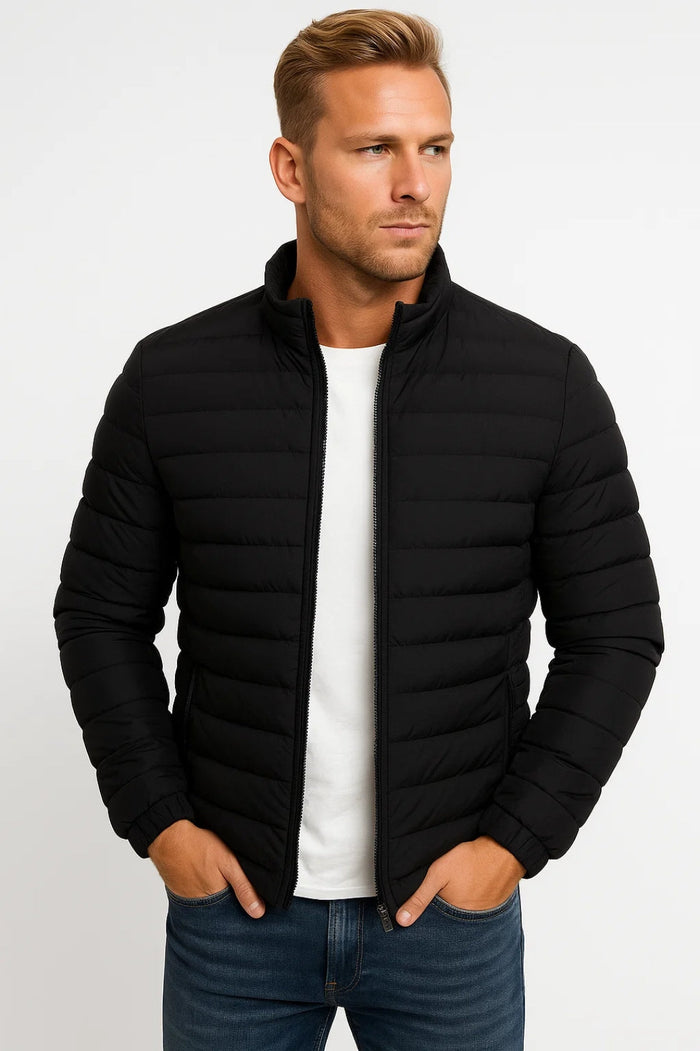 Herr Jacka | Slimfit Casual | Dragkedja | Komfort