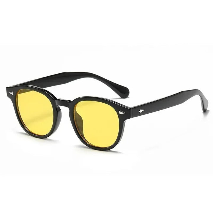 Herr Glasögon | Transparent båge | Minimalistisk stil | Sommar