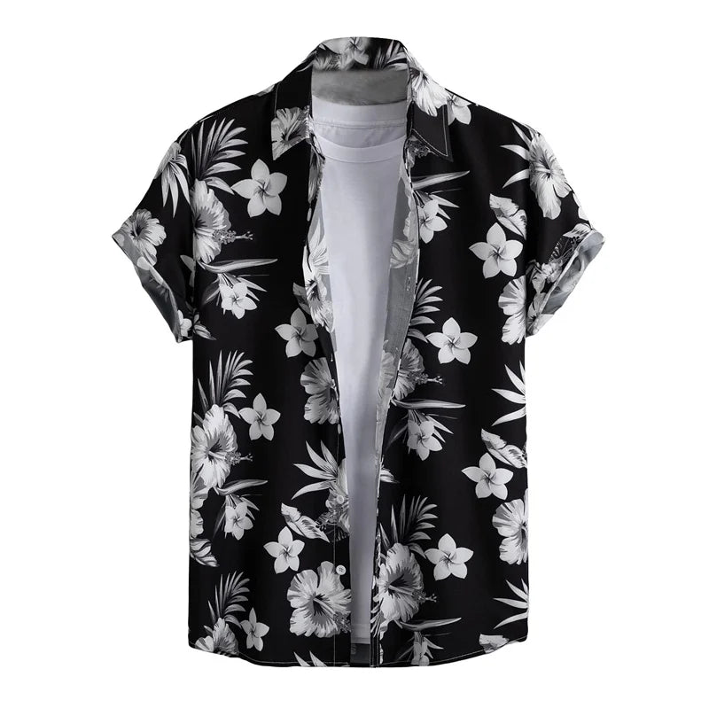 Herr Skjorta | Paisley | Kortärmad | Sommar