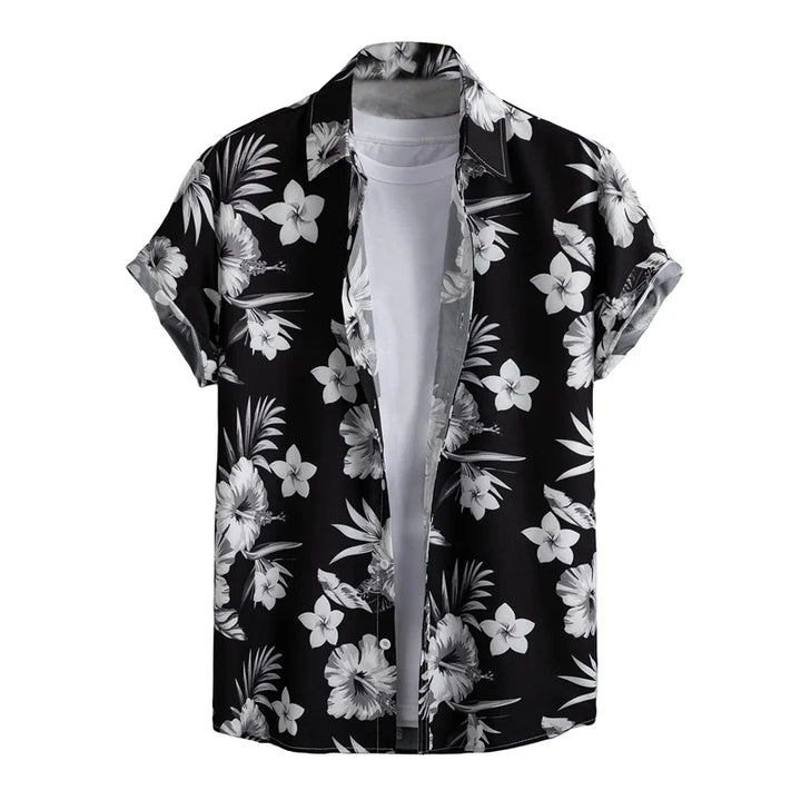 Herr Skjorta | Paisley | Kortärmad | Sommar