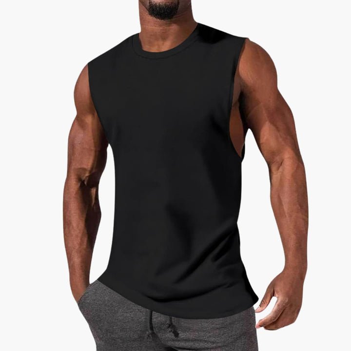 Herr Tanktop | Slim Fit | Ärmlös | Sommar